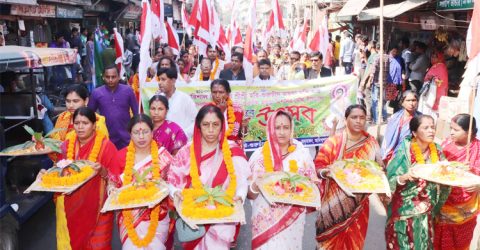 বরিশালে মাতুয়া সম্প্রদায়ের নবান্ন উৎসব পালিত