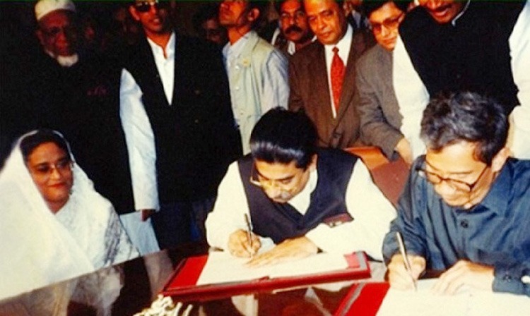আজ পার্বত্য শান্তিচুক্তির ২৫তম বর্ষপূর্তি