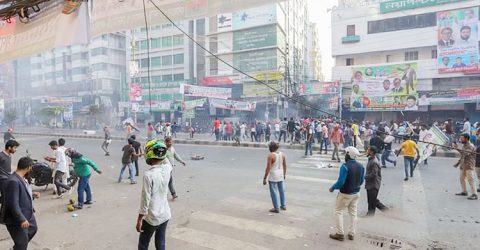 নয়াপল্টনে সংঘর্ষের ঘটনায় বিএনপির ২ হাজার নেতাকর্মীর নামে মামলা