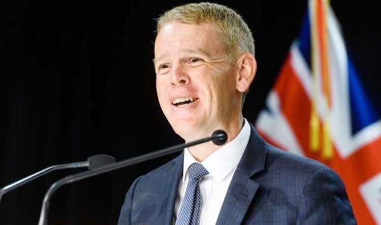 শপথ নিলেন নিউ জিল্যান্ডের নতুন প্রধানমন্ত্রী ক্রিস হিপকিন্স