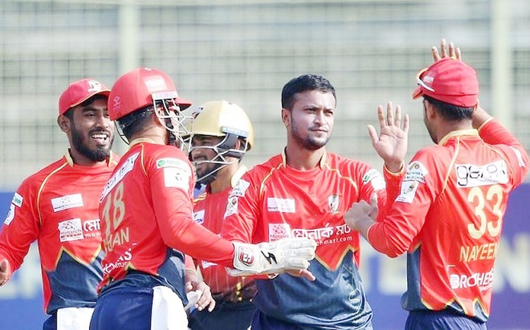 রংপুর রাইডার্সকে ৬৭ রানে হারিয়েছে ফরচুন বরিশাল