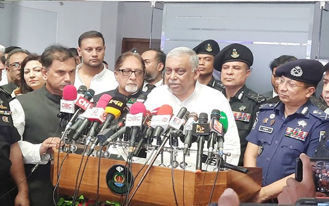 বিএনপি সভা-সমাবেশের নামে নাশকতা করলে ছাড় দেওয়া হবে না : স্বরাষ্ট্রমন্ত্রী