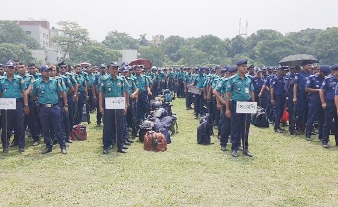 গাজীপুর সিটি নির্বাচন কাল, প্রস্তুত আইনশৃঙ্খলা বাহিনী