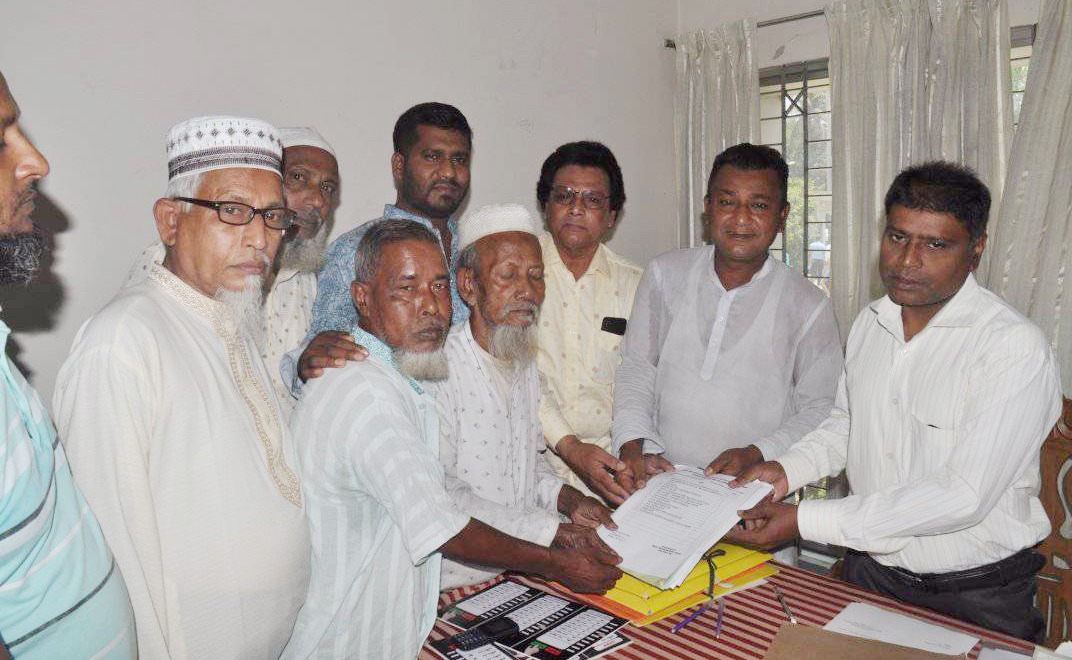 বিসিসি নির্বাচন: ১০ নং ওয়ার্ড কাউন্সিলর প্রার্থীর মনোনয়নপত্র জমা