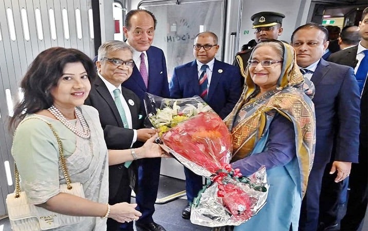 ইতালির রোমে পৌঁছেছেন প্রধানমন্ত্রী শেখ হাসিনা