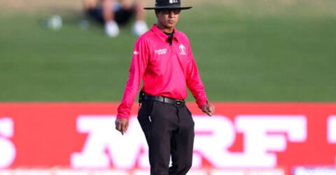 বিশ্বকাপে একমাত্র বাংলাদেশি আম্পায়ার শহীদ সৈকত