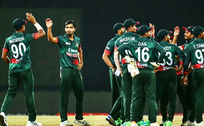 ভারতকে ৬ রানে হারিয়ে সপ্তম স্থানে বাংলাদেশ