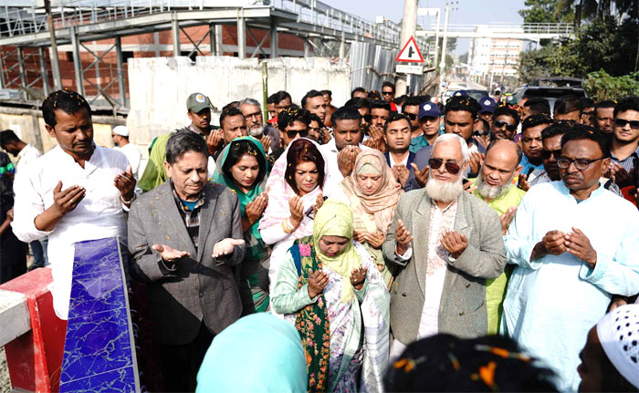 ব‌রিশালে সাগরদী খালের দুই পাড়ে সাইকেলিং ওয়ে নির্মাণ কাজের উদ্বোধন