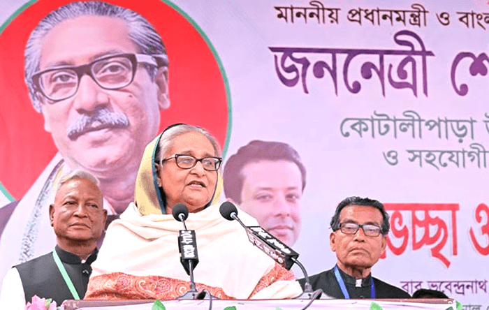 নির্বাচনকে ঘিরে অগ্নিসন্ত্রাসী ও হুকুমদাতাদের সাজা নিশ্চিত করা হবে: প্রধানমন্ত্রী