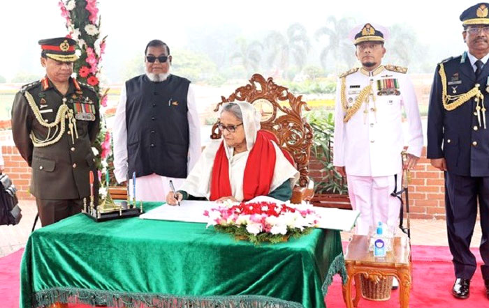 দ্বাদশ নির্বাচনের বিজয়, গণতন্ত্রের বিজয় : শেখ হাসিনা