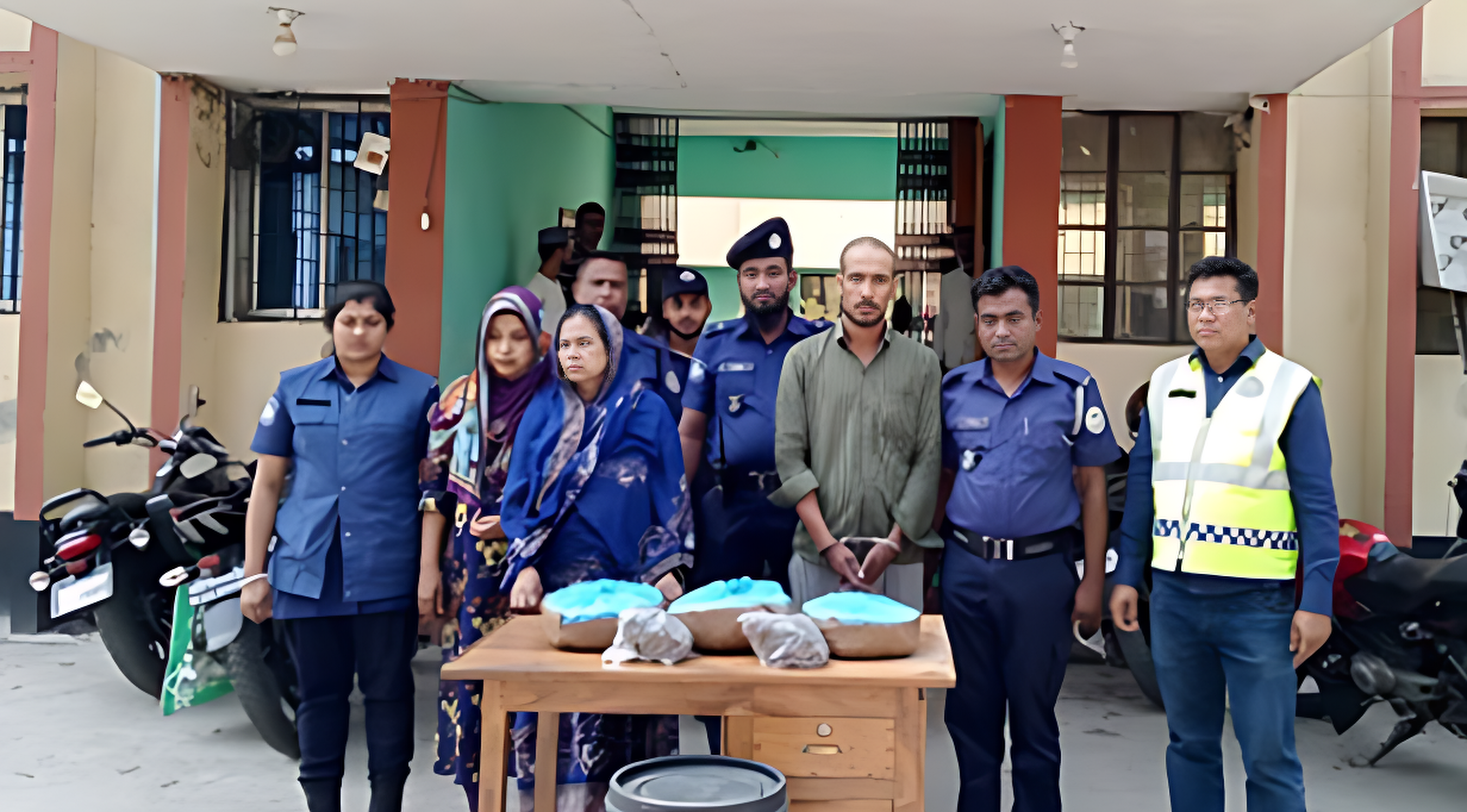 মা-বোনসহ মাদক ব্যবসায়ী গ্রেফতার
