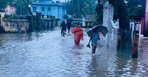 বন্যায় সিলেট অঞ্চলে ১৬ লাখ মানুষ পানিবন্দি