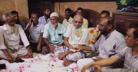 বরিশালে অসুস্থ শ্রমিকদল নেতার খোঁজ নিলেন ফয়েজ খান