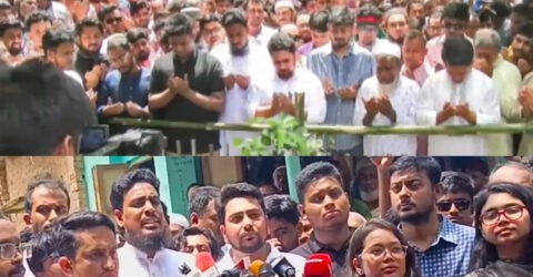 শহীদ আবু সাঈদের কবর জিয়ারতের মধ্য দিয়ে এনসিপির জুলাই পদযাত্রা শুরু