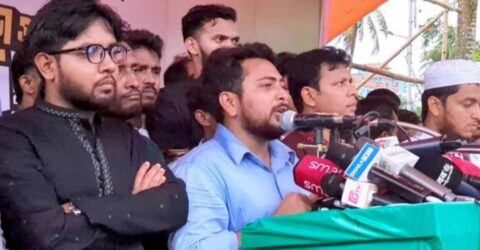 বিএনপি এখন চাঁদাবাজদের দলে পরিণত হয়েছে: নাহিদ ইসলাম