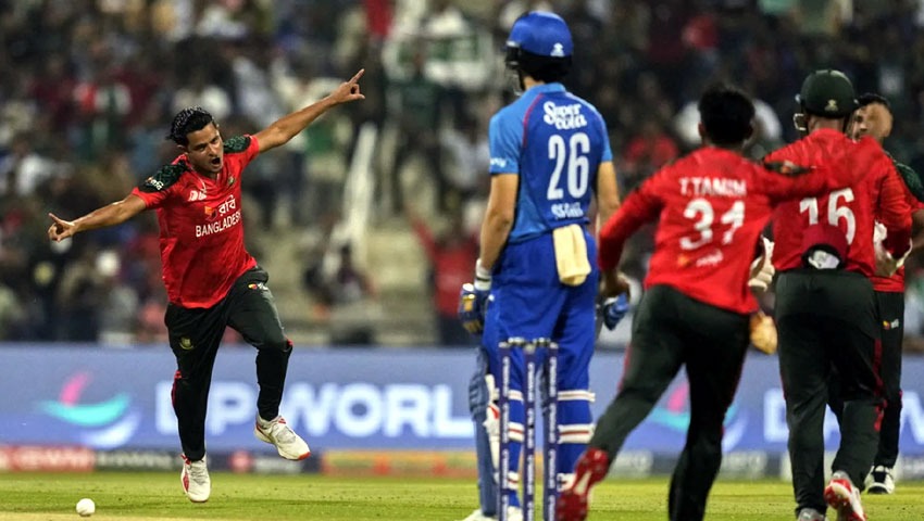 আফগানিস্তানকে হারিয়ে লড়াইয়ে টিকে রইলো বাংলাদেশ