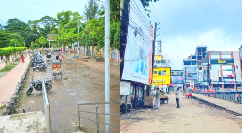 অবৈধ দখলমুক্ত হওয়ার পরে প্রাণ ফিরে পেয়েছে বরিশাল মহানগরী