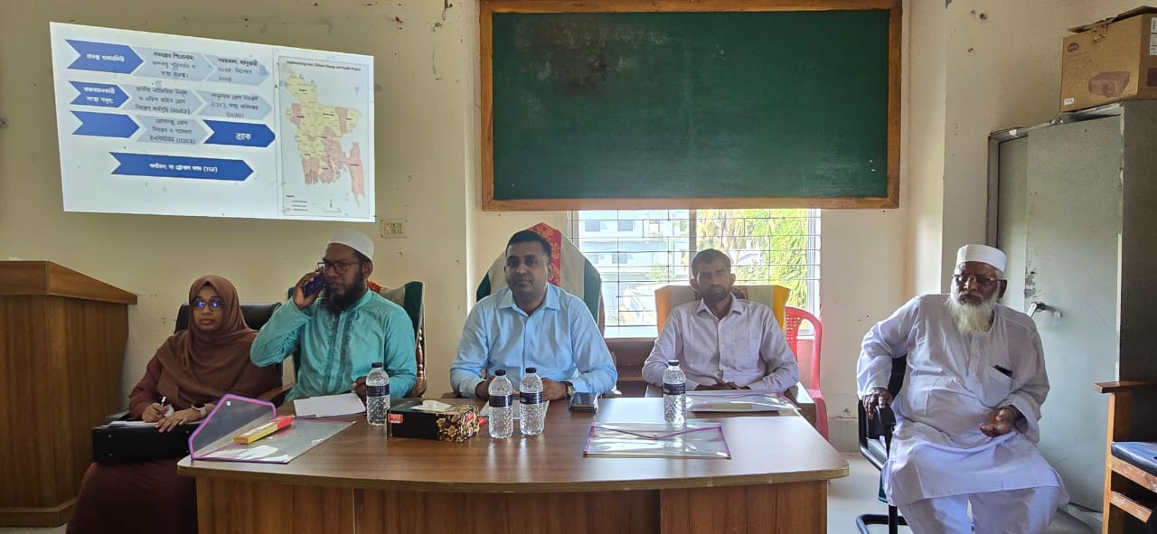 জলবায়ু পরিবর্তনের স্বাস্থ্যঝুঁকি মোকাবেলায় বাউফলে সচেতনতামূলক সভা