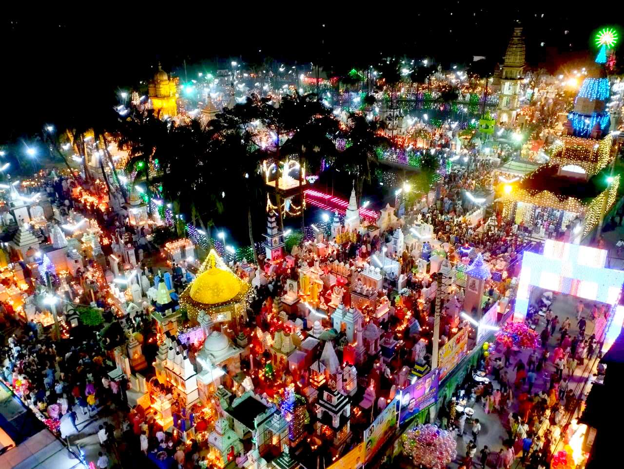 বরিশালে উদযাপিত হচ্ছে উপমহাদেশের সবচেয়ে বড় ‌‘শ্মশান দিপালী’