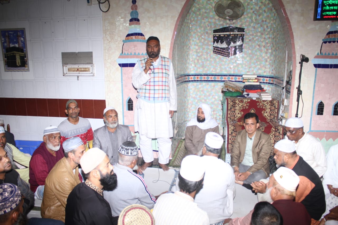 বেগম জিয়ার জন্য ১৬ নং ওয়ার্ড শ্রমিকদলের দোয়া