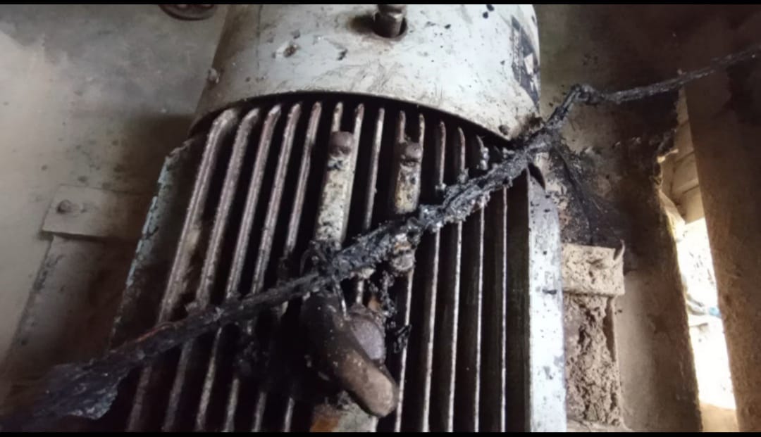 বাউফলে রাইস মিলে অগ্নিসংযোগের অভিযোগ